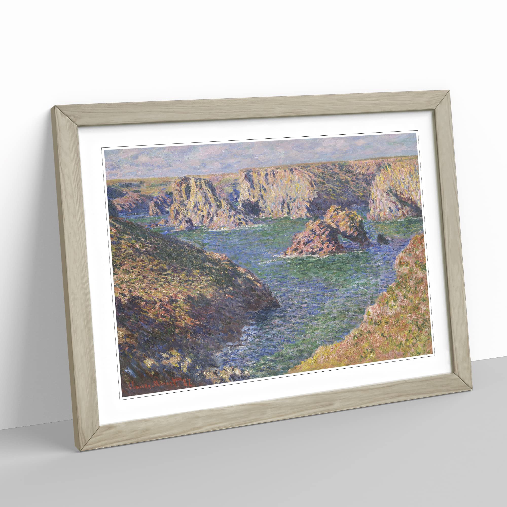 Port Domois Framed Print, Oak, A3 (46 x 34 cm) - Image 2