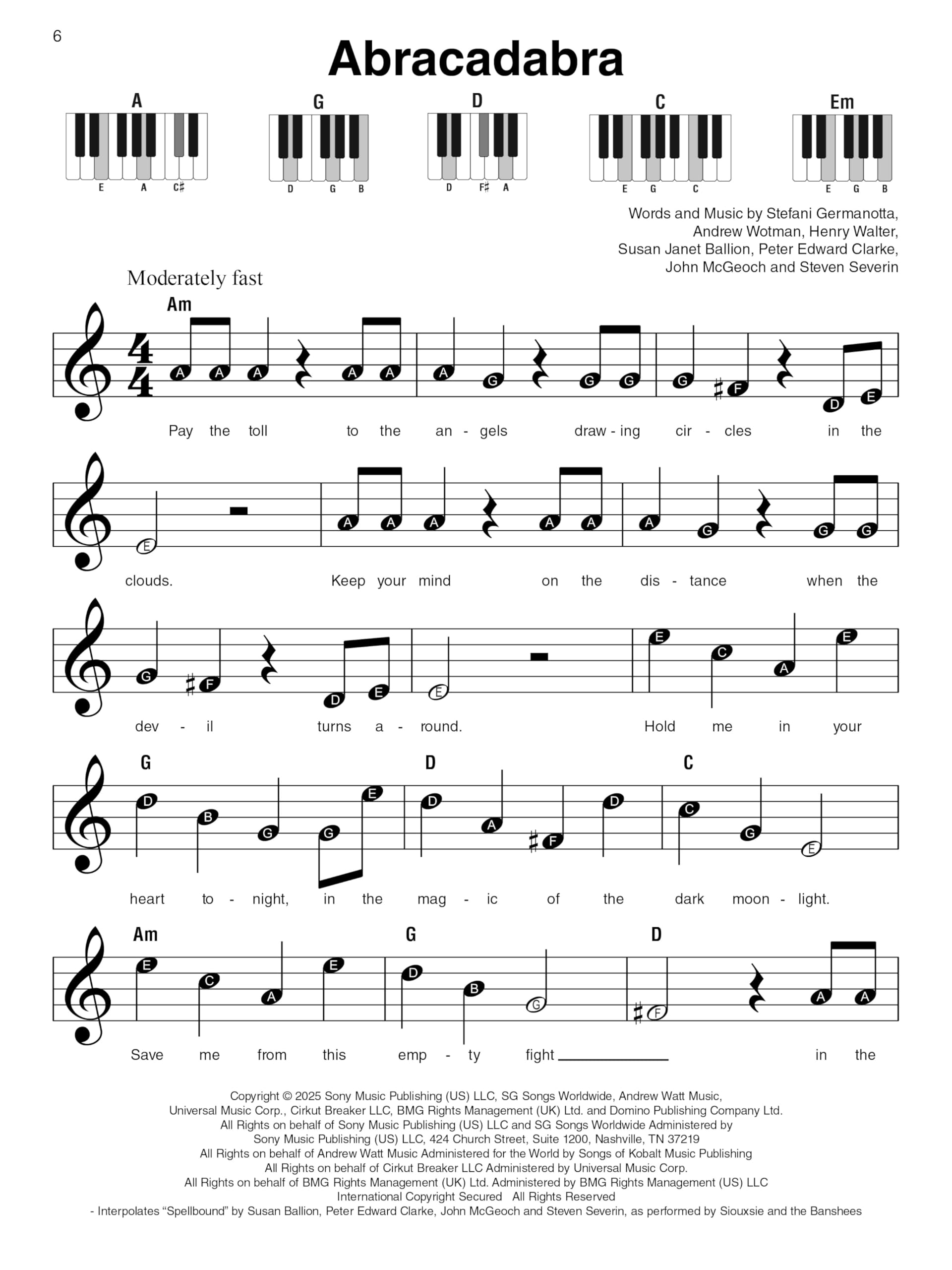 Super Easy Fake Book. Melodie, Text, Akkorde.: 154 Must-Know Songs from Pop Hits to Classical Favorites and Everything in Between