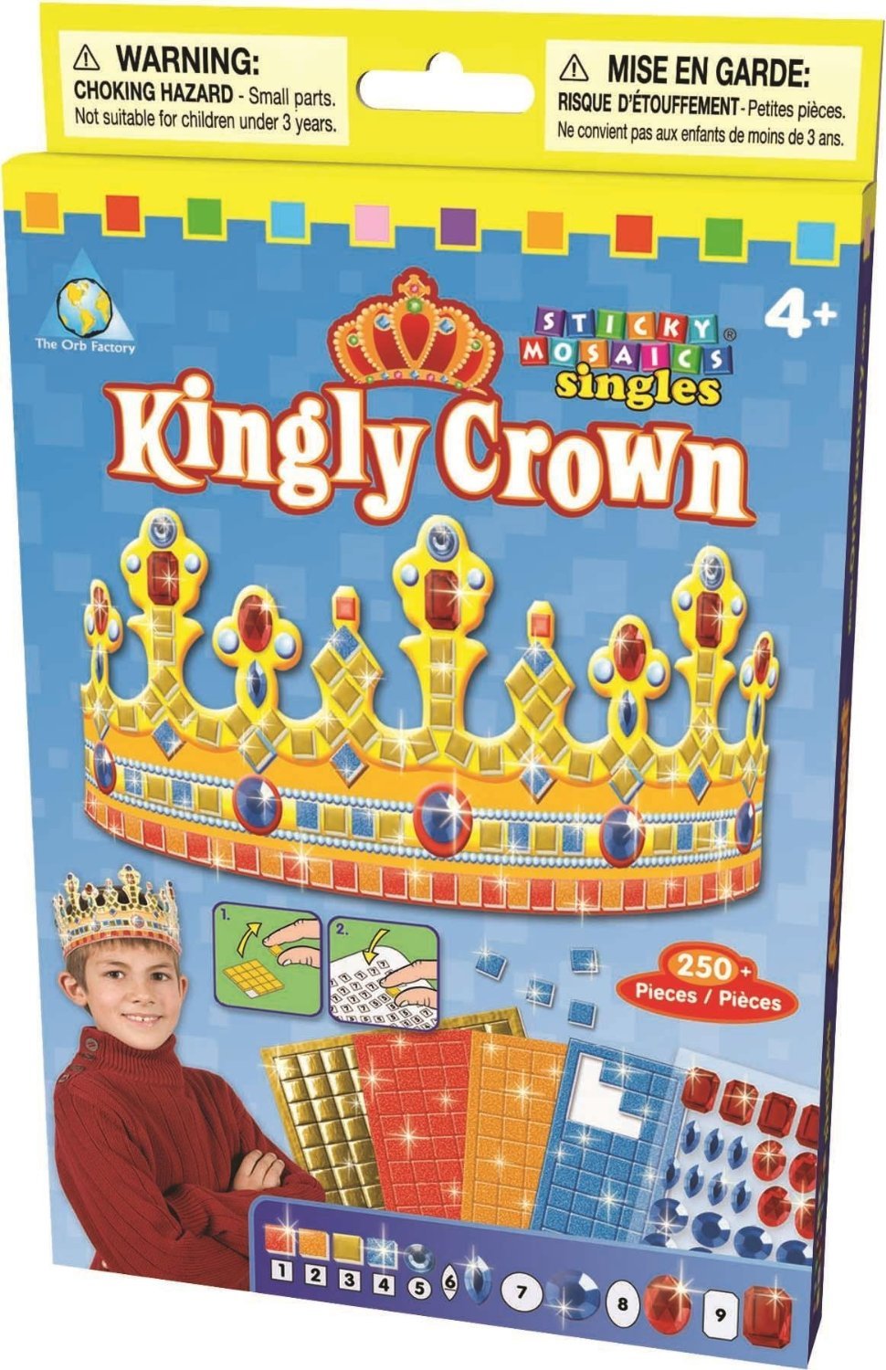 The Orb Factory Sticky Mosaics Sticky Mosaics Kingly Crown
