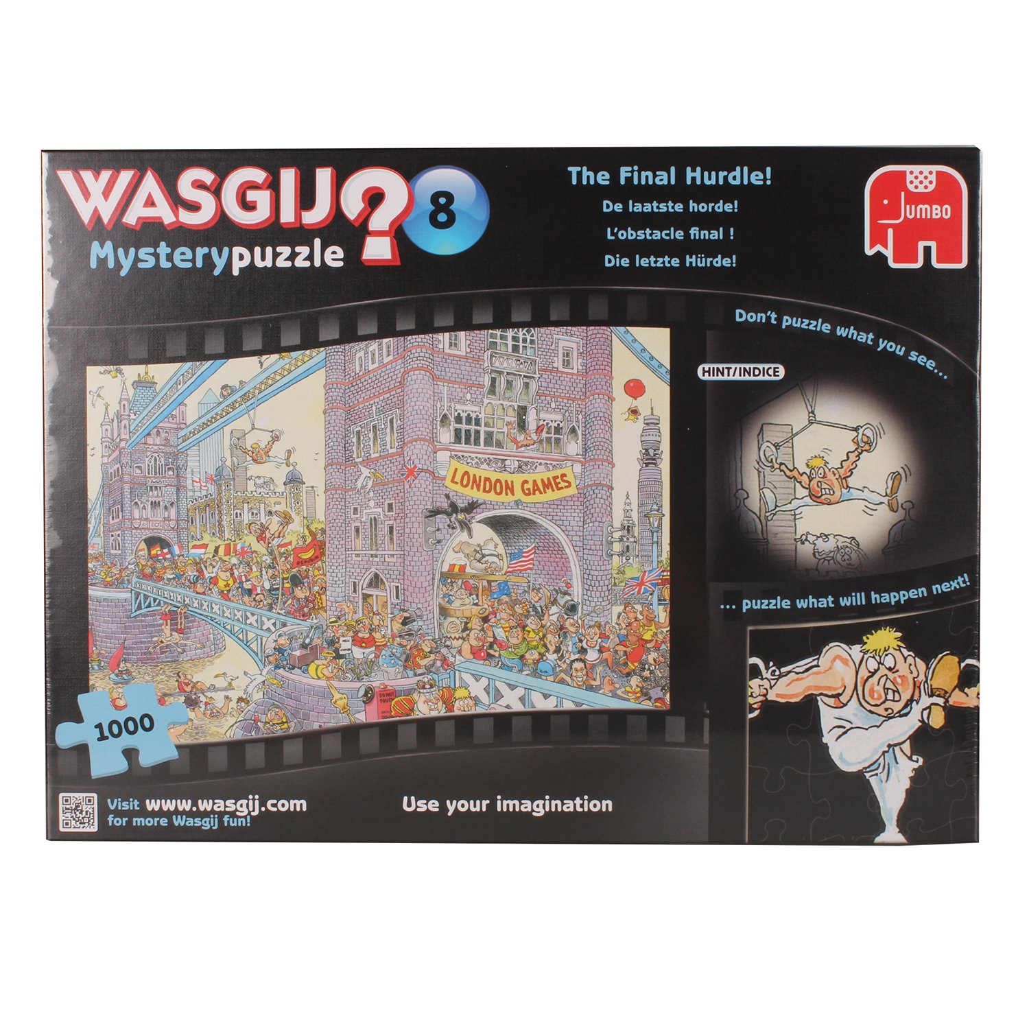 Jumbo 17230 - Wasgij Mystery 8 - Die letzte Hürde - 1000 Teile