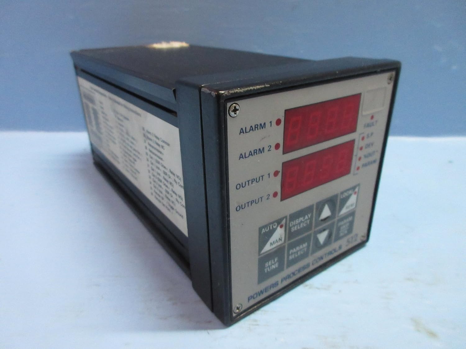 Series 512 Process Controller Part No. 512-F-3-7-0