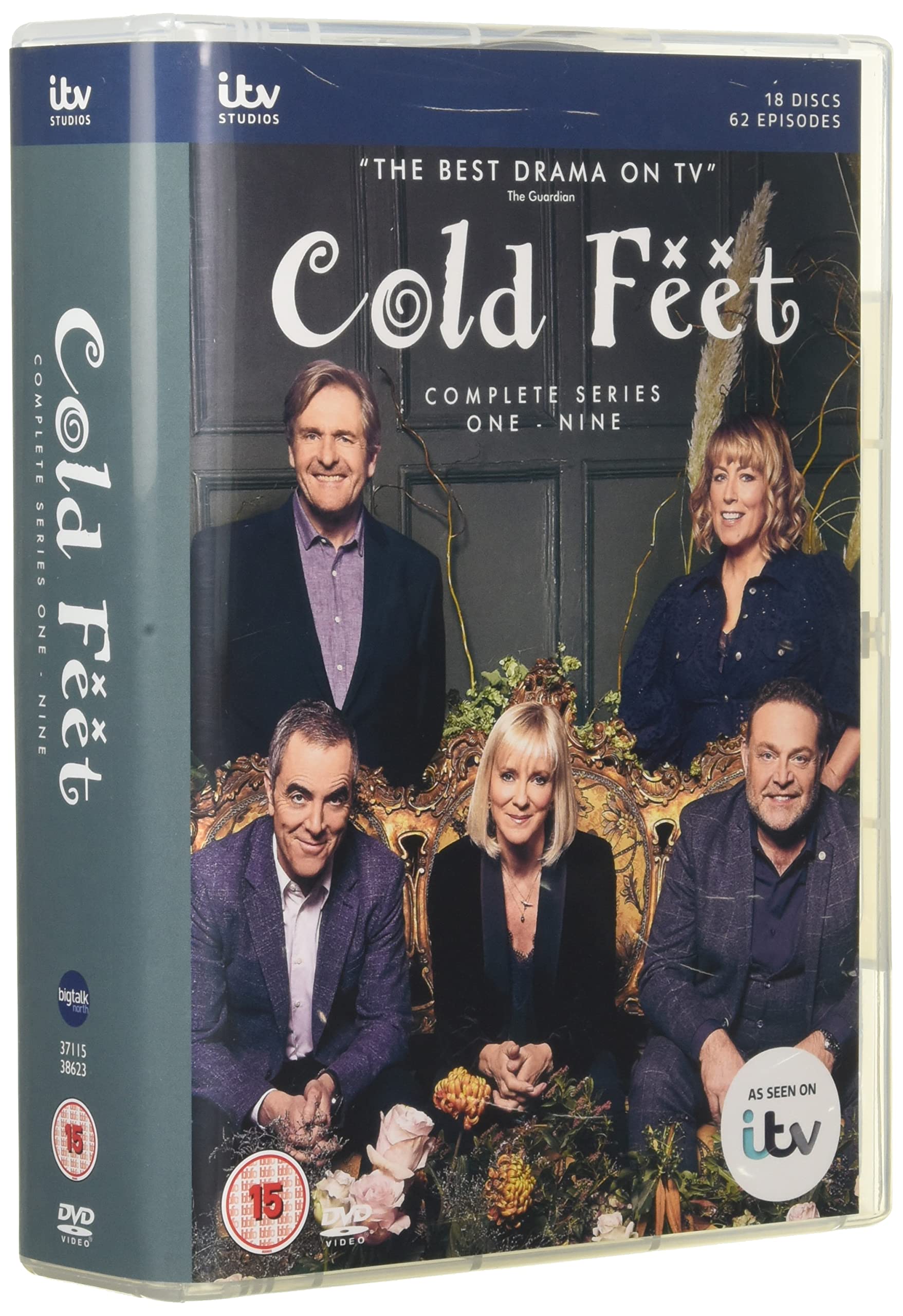 Cold Feet : Complete Series One to Nine 1-9 DVD Boxset (2020) James Nesbitt