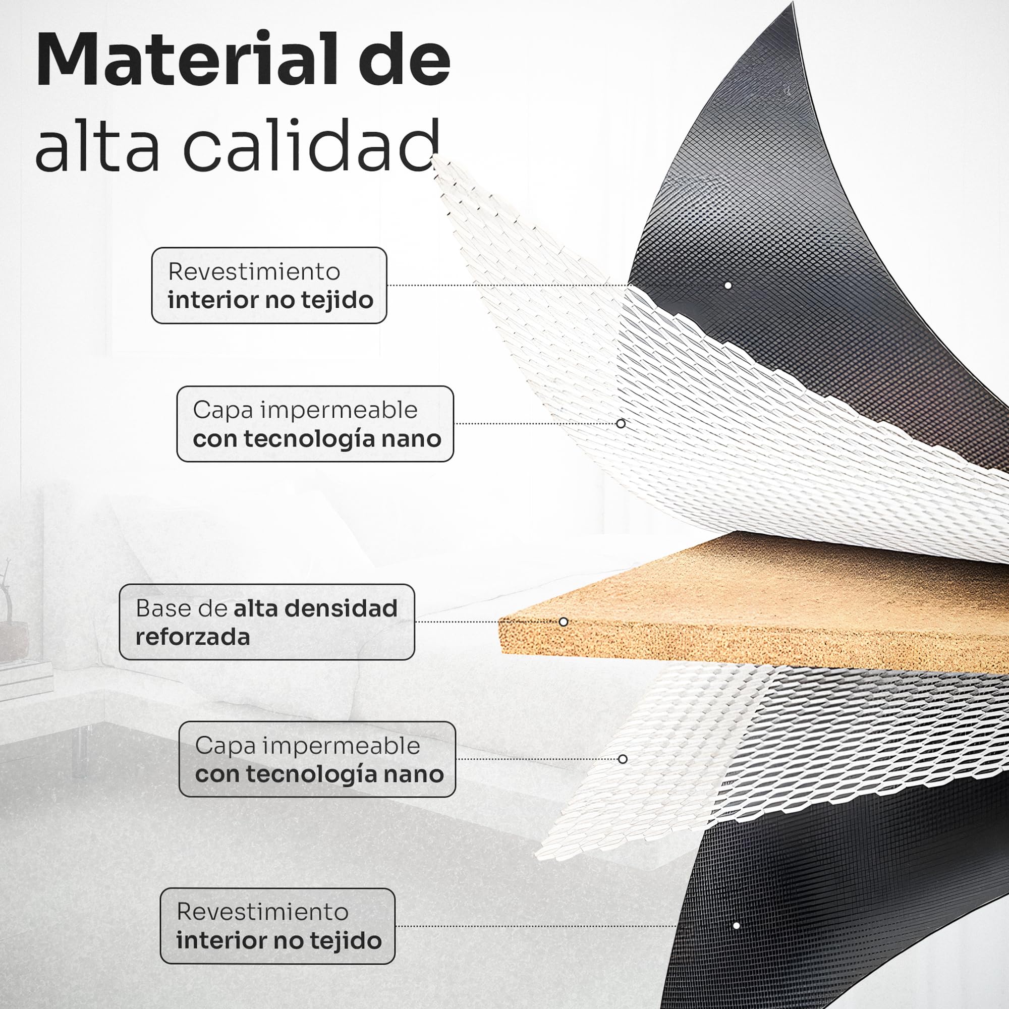 Cajas Almacenaje Ropa GRANDES Pack 2 · 66L (132L total) — Armario, Marco Metálico Rígido y Apilable, Plegable, Tela Oxford con Cremallera y Ventana Transparente Quitapelusas Incluido