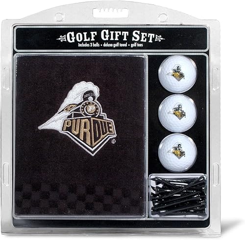 Miniatura 12 de Team Golf NCAA Juego de regalo de toalla de golf bordada, 3 pelotas de golf y 14 tees de golf de 2-3/4 pulgadas (tamaño reglamentario), toalla