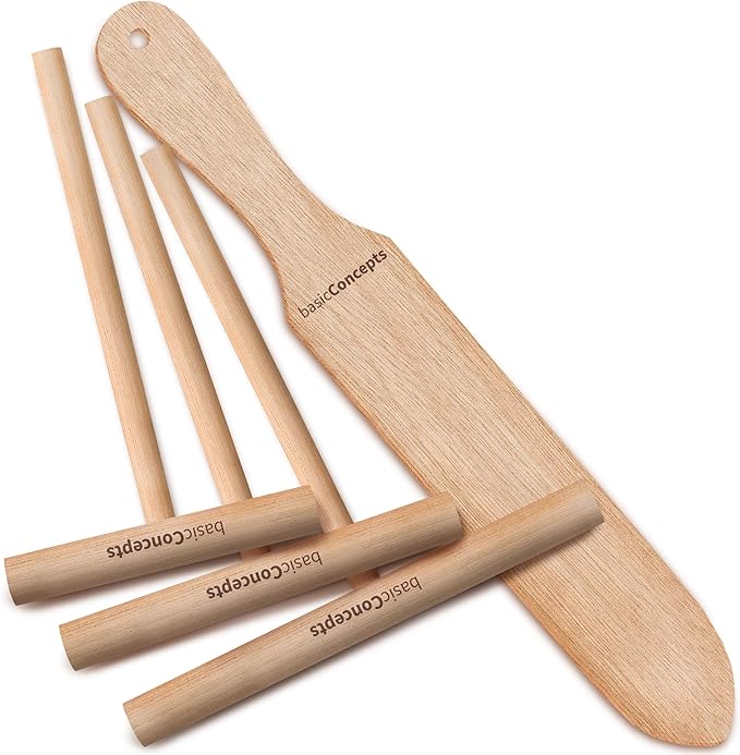 Crepe Spreader Set (4 Pack), Professional Crepe Spreaders