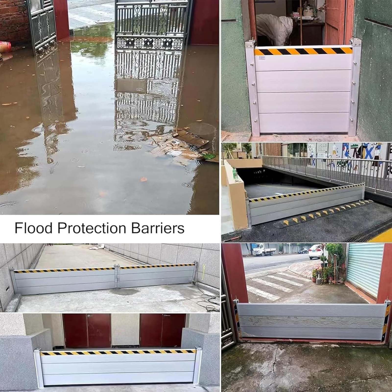 Generisch Hochwasserschutz Barriere Tur Tragbar Hochwasserschutz Bei Türen Hochwasserschutz für Türen Aluminiumlegierung Hochwasserschutz Barriere Geeignet für Unterführungen Fabrik