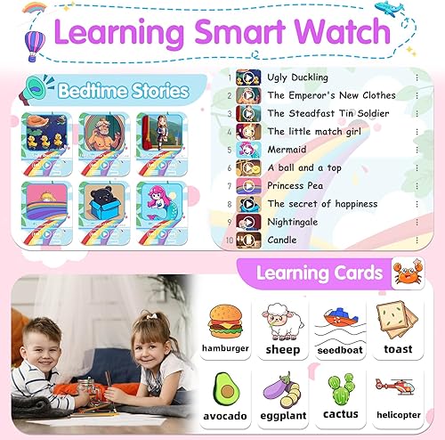 Miniatura 4 de Reloj inteligente 4G para niños, reloj inteligente para niños y niñas, con llamadas, juegos SOS, cámara de alarma, calculadora de música, modo