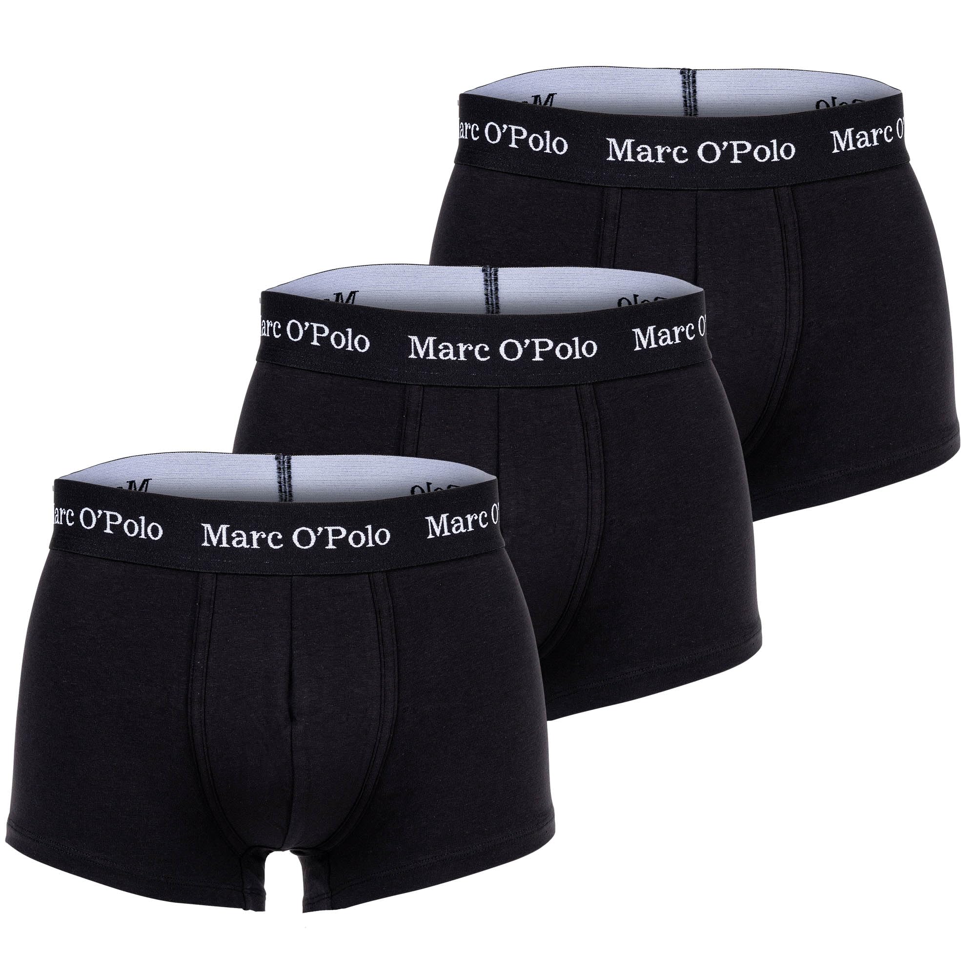 Marc O'Polo 3er Pack Herren Boxershorts Trunks Essentials Organic Cotton Stretch