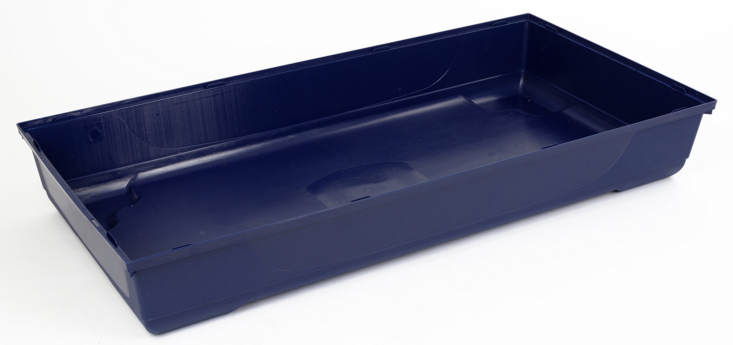 Kerbl Kleintierkäfig Maxi Baldo Twin (L x B x H 120 x 58 x 86 cm, Farbe dunkelblau, Gitterabstand 2,2 cm, mit klappbarem Gitter) 81705
