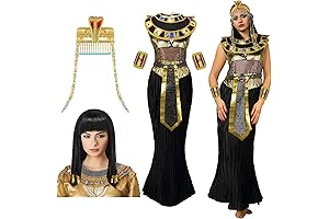 3Pcs Goddess Isis Costume for Women – Stunning and Enchanting