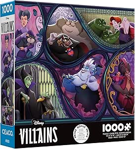 1000 Piece Jigsaw - Disney - Villains
