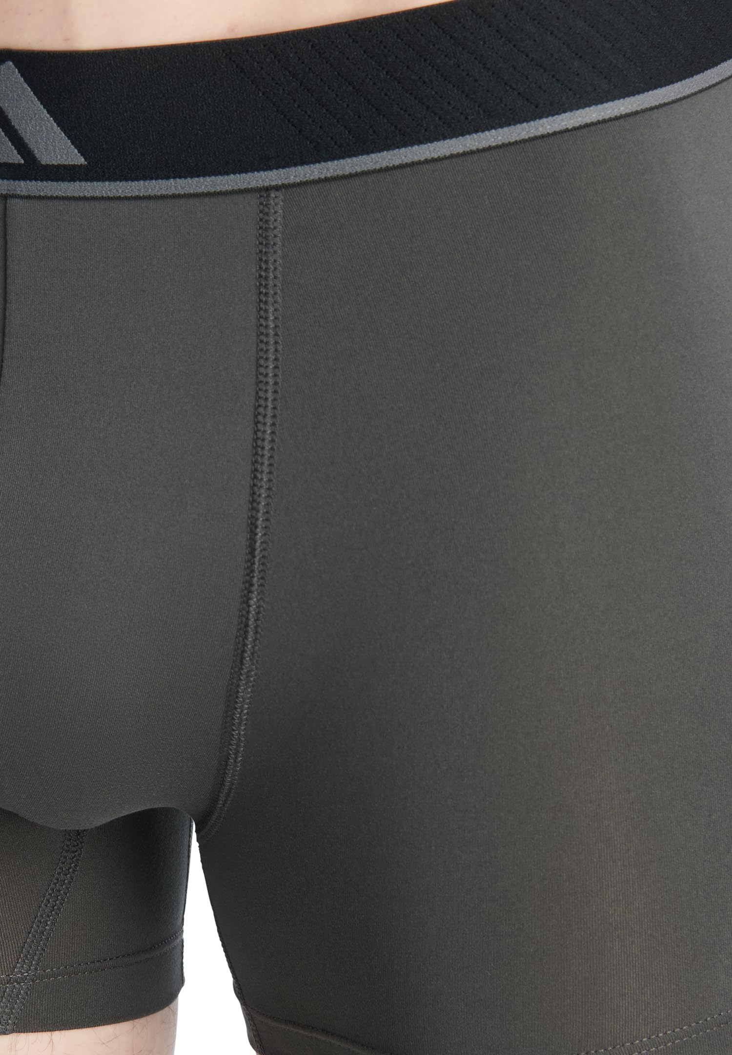 Adidas Performance Stretch Cotton Trunk Underwear (3-Pack) Designed for Active Comfort and All Day Wear. Maillot Homme (Lot de 3)