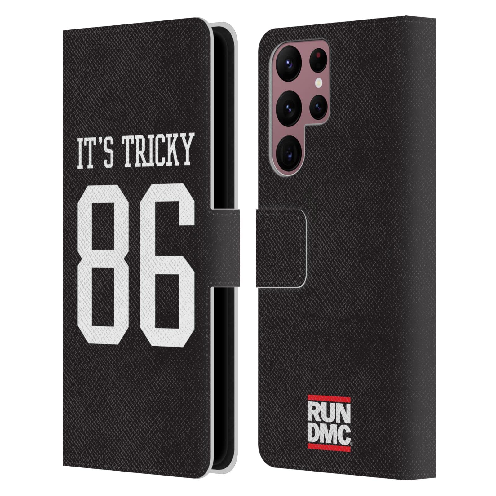 Funda Run-D.M.C. Samsung Galaxy S22 Ultra 5G Carcasa Libro Cuero Es complicado Arte Clave 7