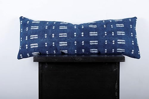 Miniatura 4 de Trade Star Funda de almohada gruesa para alfombra, 100% algodón, tejida a mano, rectangular, decoración de sofá, funda de almohada de tela de barro,