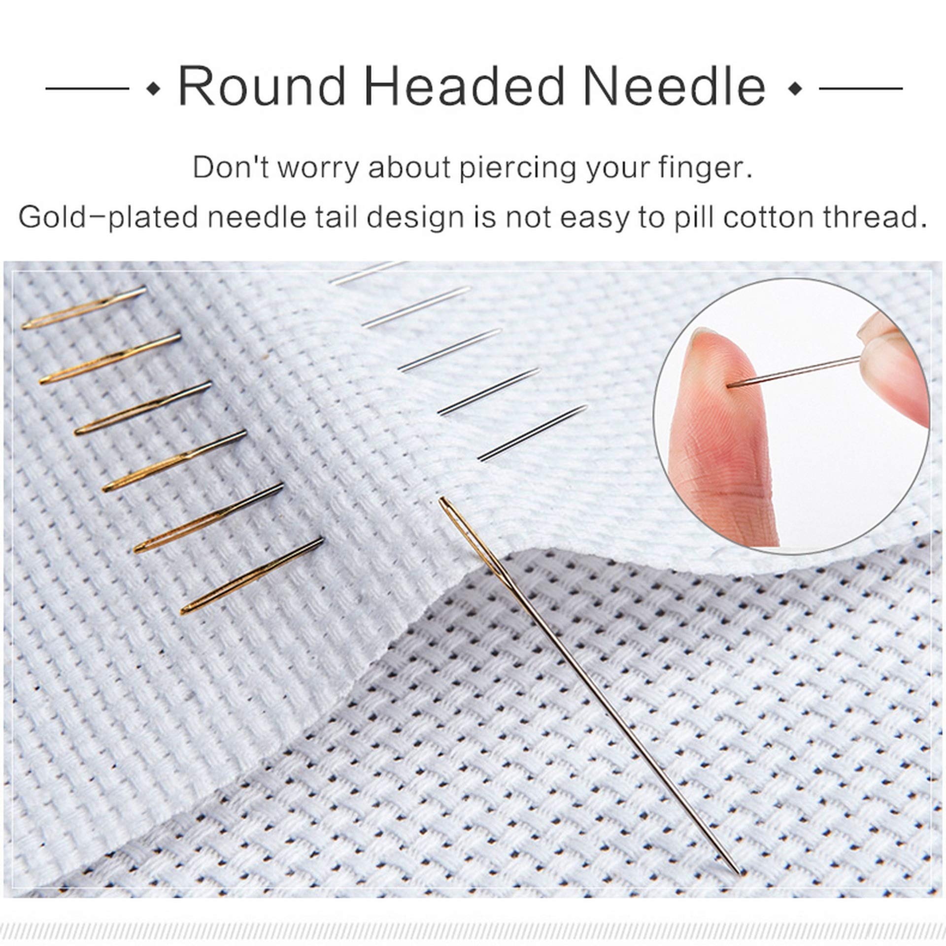 Joy Sunday Cross Stitch Kits 14CT Counted Bird's Home 18.9"x22.8" or 48cmx58cm Easy Patterns Embroidery for Girls Crafts DMC Cross-Stitch Supplies Needlework Animal Series