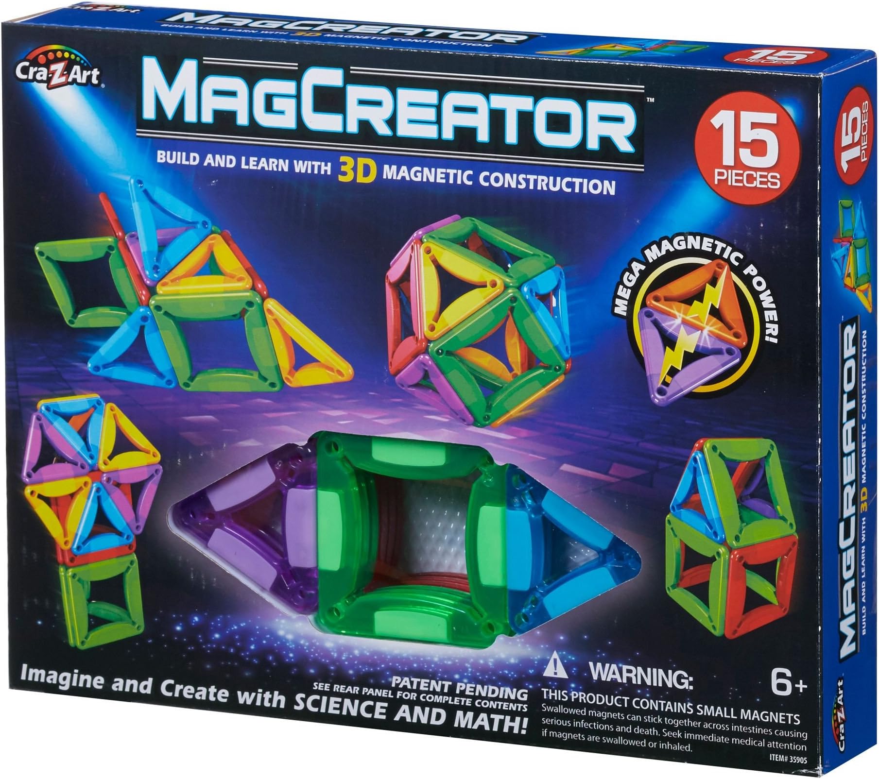 Cra-Z-Art 83 Piece RC MagCreator Set