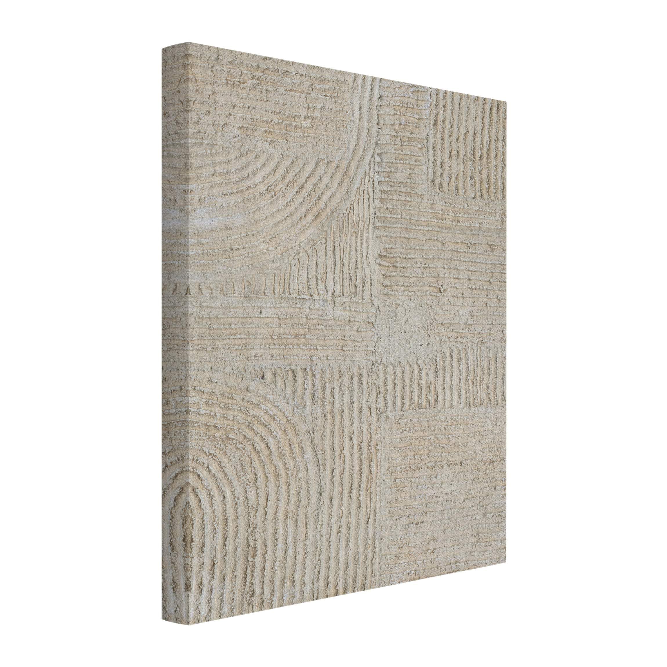 Akustikbild Steinoptik Schallschutzbild 4cm Keilrahmen & - 50x70cm