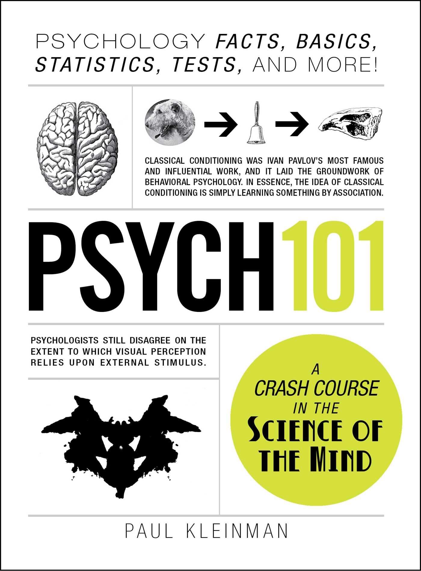 Adams Media Corporation Psych 101: Psychology Facts, Basics, Statistics, Tests, and More!