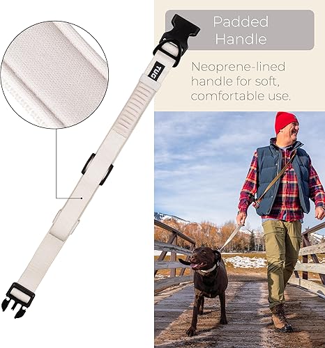 Miniatura 3 de TUG Collar de agarre  Correa de tráfico integrada magnéticamente unida para un control rápido (XLcrema)