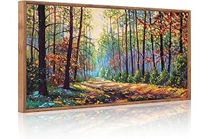 Aurlan Forest Landscape, Large Wall Decor Canvas Painting