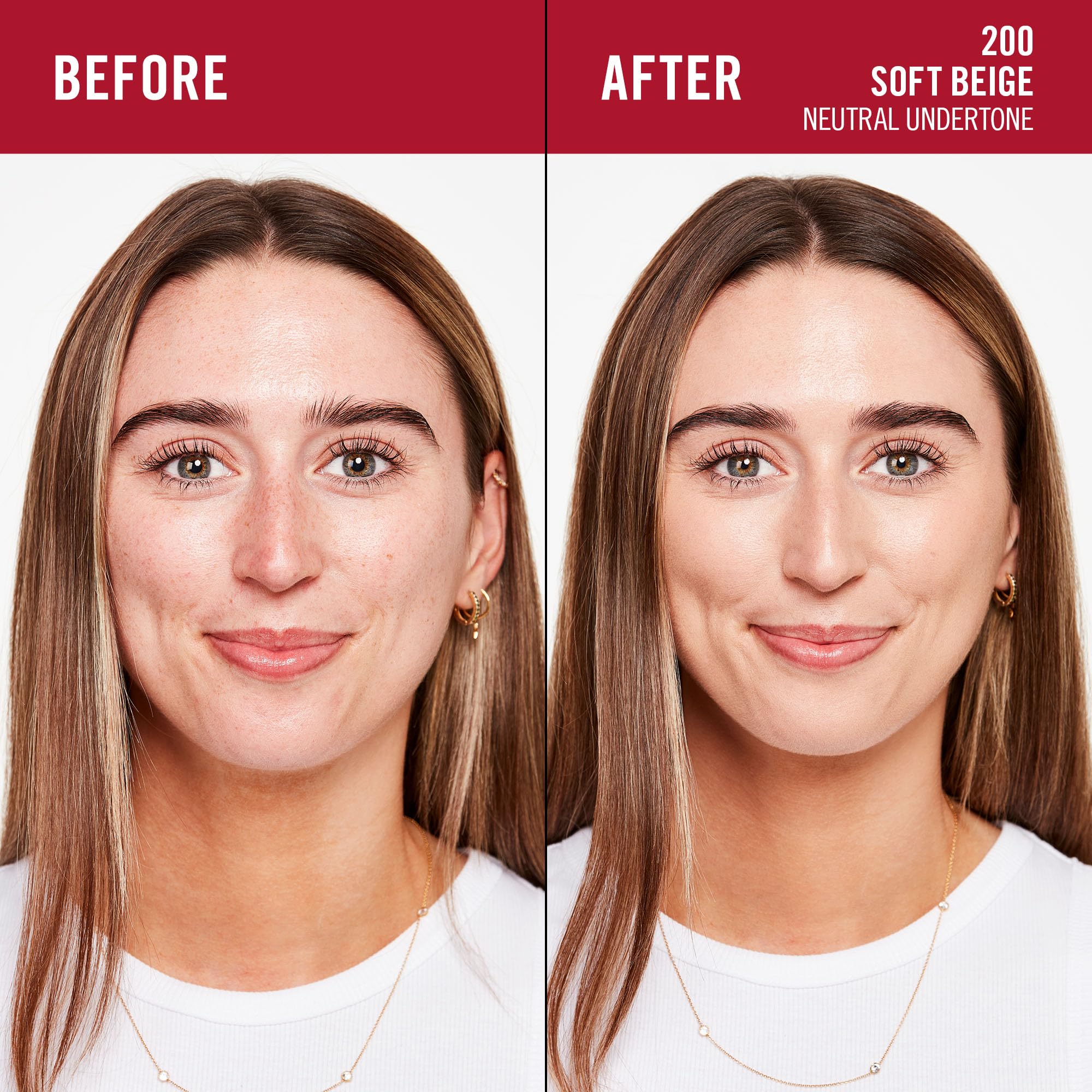Rimmel Lasting Finish 35Hr Foundation 200 Soft Beige, Full Coverage, Hydrating, SPF20, Hyaluronic Acid, Vitamin E - Image 4