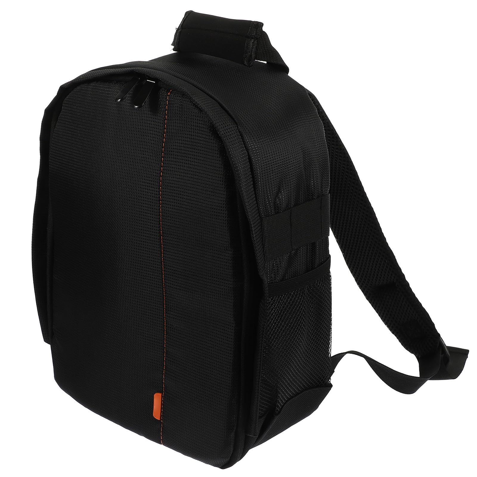 EXCEART Zaino da Viaggio per Fotocamera Dslr Leggero e Facile da Trasportare in Nylon 210d Interno Arancione Resistente per Trasporto All'aperto e Protezione Accessori