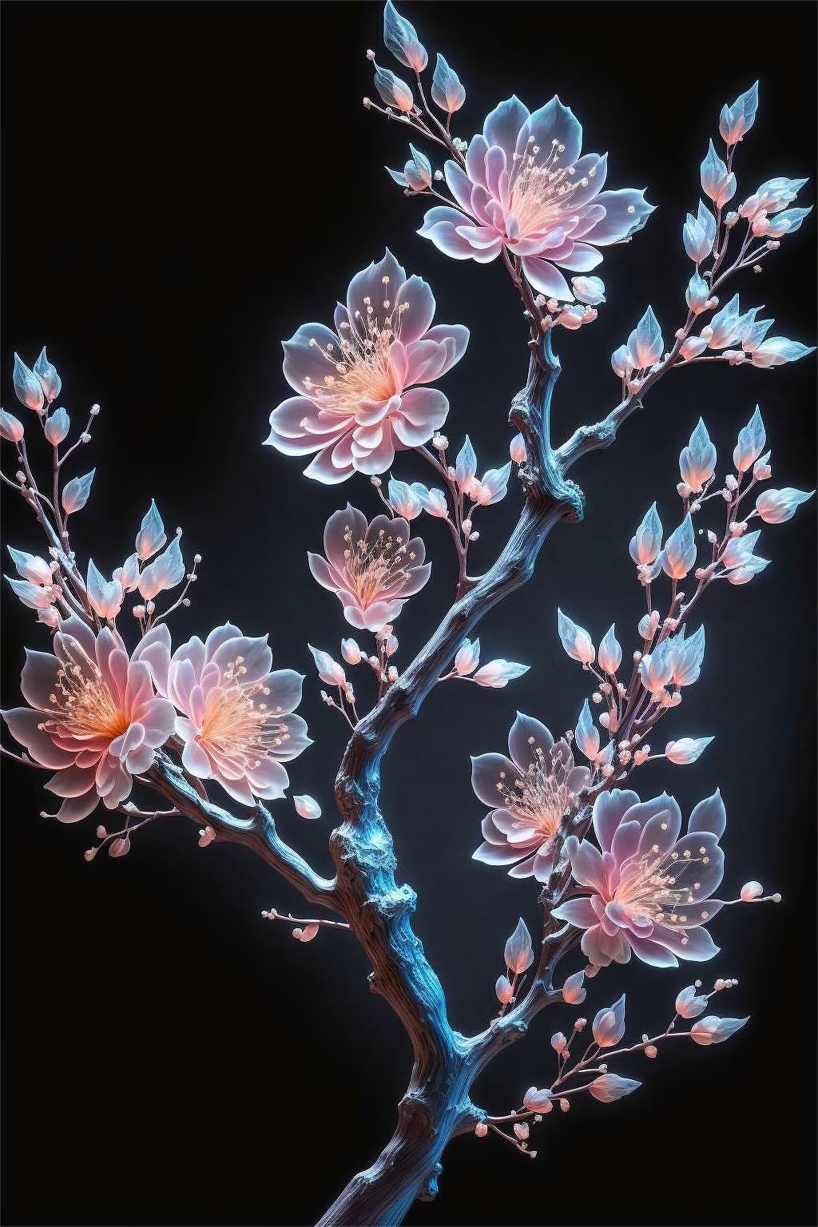 Puzzle dla dorosłych, 1000 elementów, różowe kwiaty, grafika, puzzle 75 x 50 cm, kolorowe puzzle "zrób to sam" do dekoracji domu, rodzinne puzzle dla początkujących i dzieci