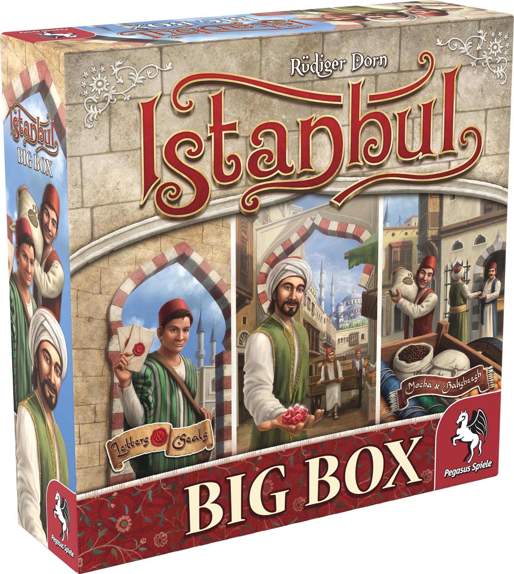 Pegasus Spiele | Istanbul Big Box | Board Game | 2 to 5 Players | Ages 10+ | 40 to 90 minute playing time