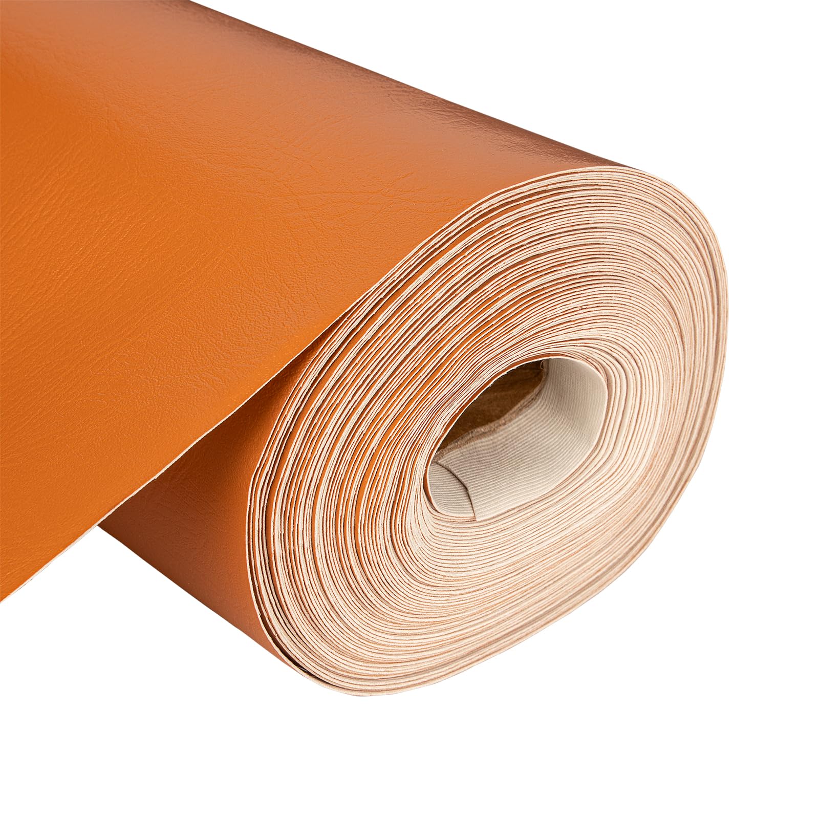 Discount Fabrics Ltd Tan Dfl Leatherette Vinyl Upholstery Fabric | Fire Retardant Fr Faux Leather |Available In A4 And A5 Sheet |Heavy Duty Leathercloth Material Of 600 Gsm (, A4 Sheet)