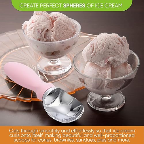 Miniatura 3 de Spring Chef Juego de cucharas de helado y cucharas medidoras magnéticas - Limonada rosa