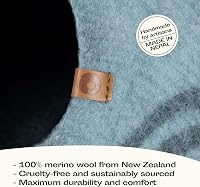 MEOWFIA 100% Merino Gyapjú Macskaagy - Kézzel Filcelt, Környezetbarát Alvóhely Cicáknak 3