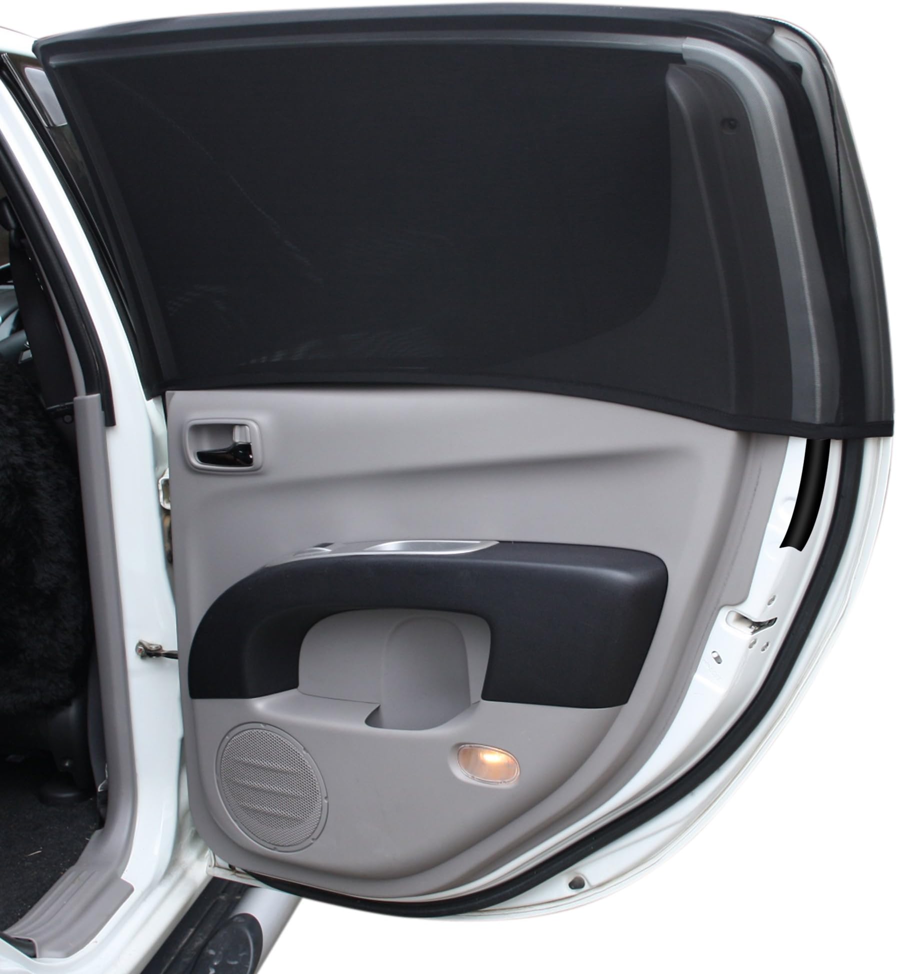 Premium Full Side Window Cover for Baby Car Sun Shade with Dual-Layer Protection | Protect Baby,Kids & Pets from Harmful UV Rays While Keeping Vehicle Interior Cool | Darker Shades Than Static Film