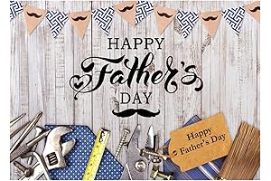 Father's Day Wood Plank Backdrop
