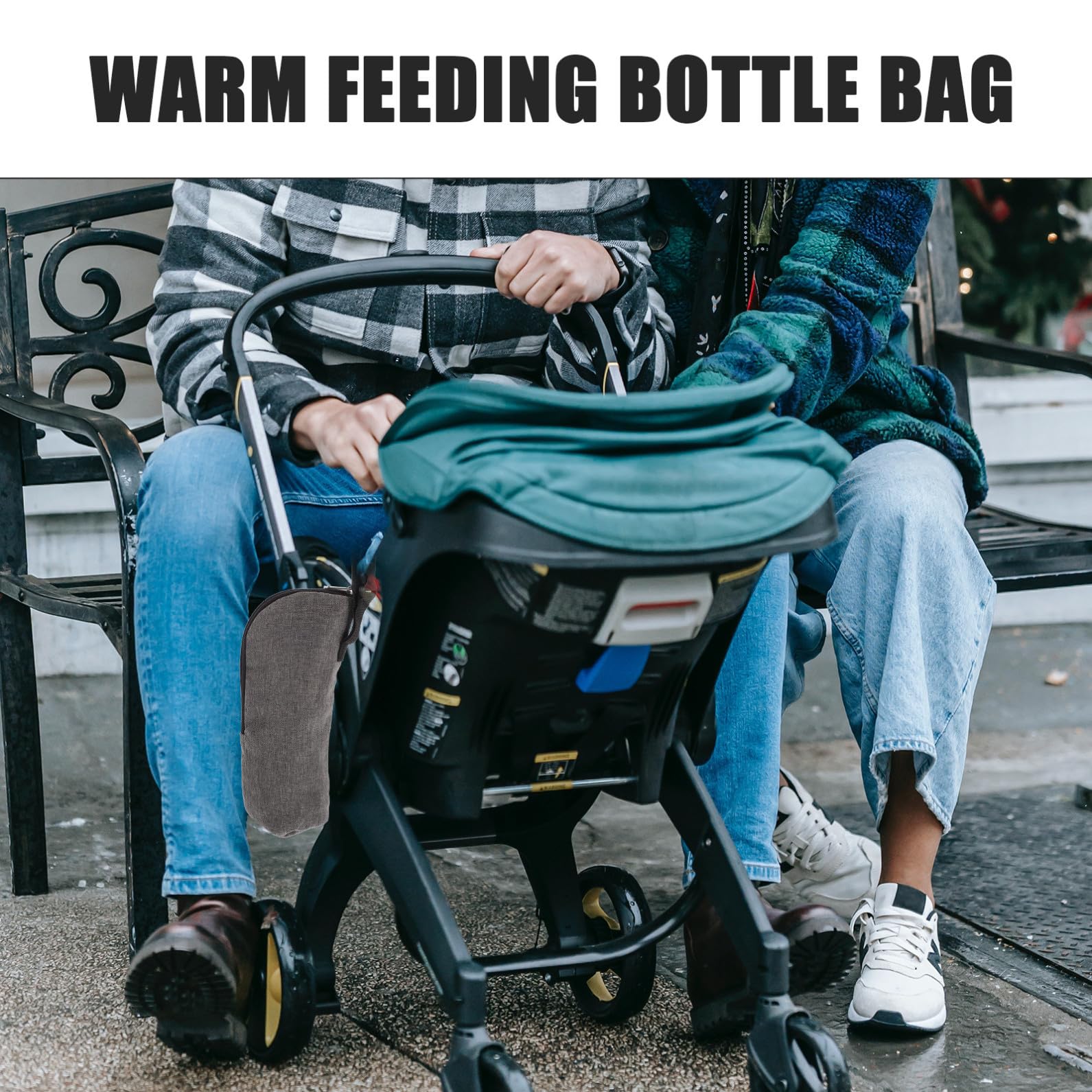 ifundom 3juegos Bolsa Térmica para Biberones Aislante y Portátil para Bebés Mantiene La Leche Caliente Accesorios para Cochecito