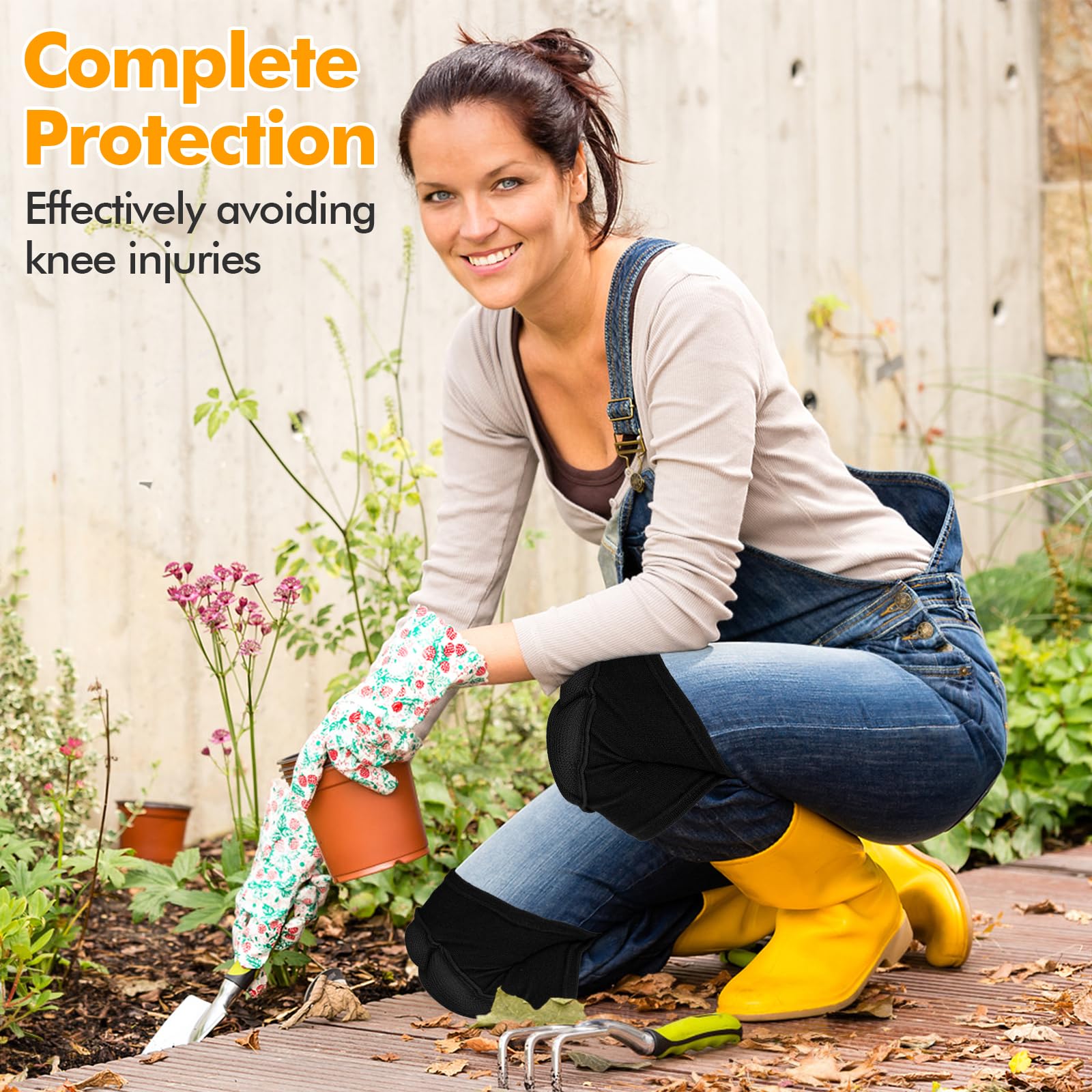 Rodilleras protectoras, esponja gruesa antideslizante, rodilleras para mujeres y hombres para voleibol, escalada, ciclismo, baile, jardinería, jardinería, limpieza de suelos, trabajo de