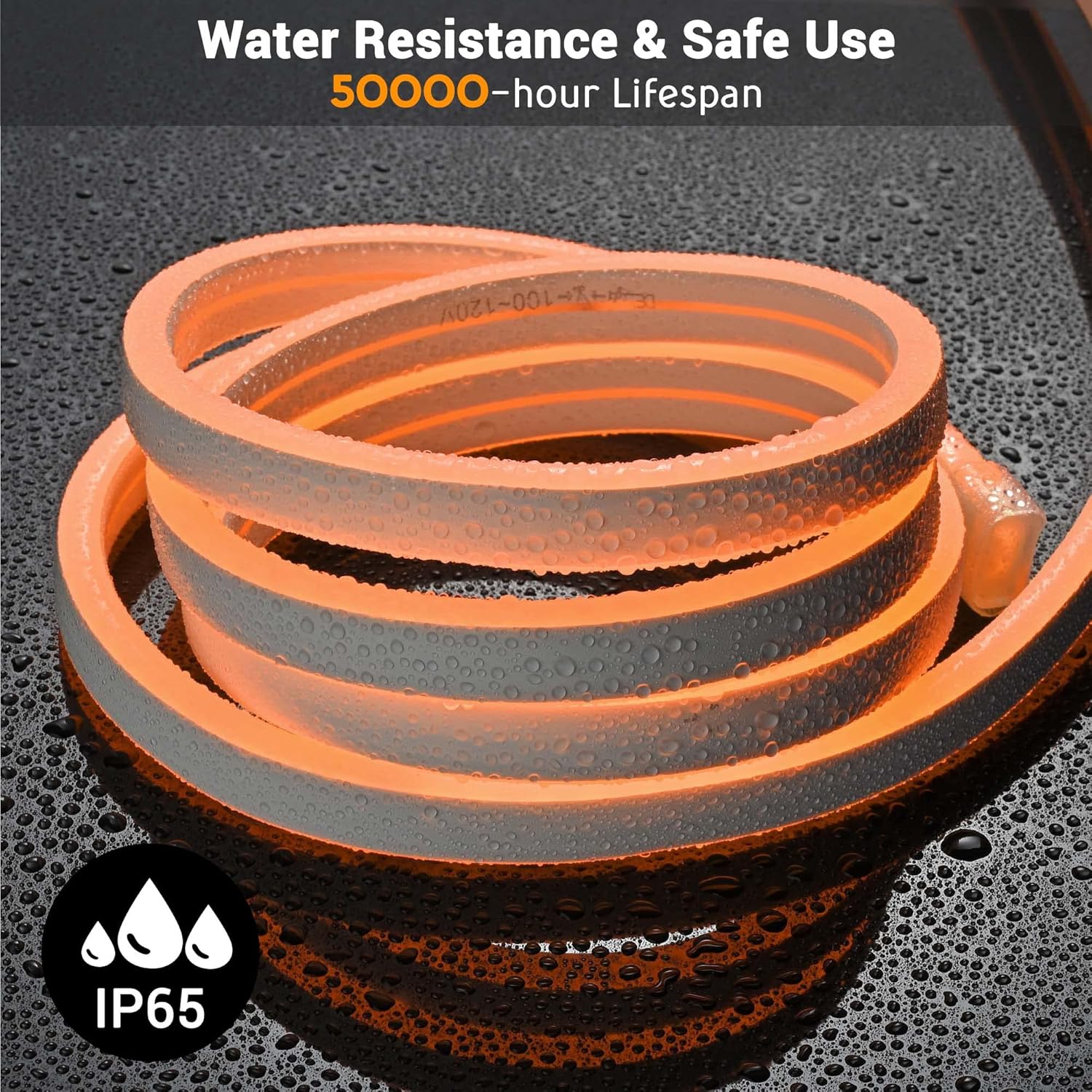 Buy Delight 50FT 2Sided LED NEON Light DIY Adjustable Mode Waterrpoof