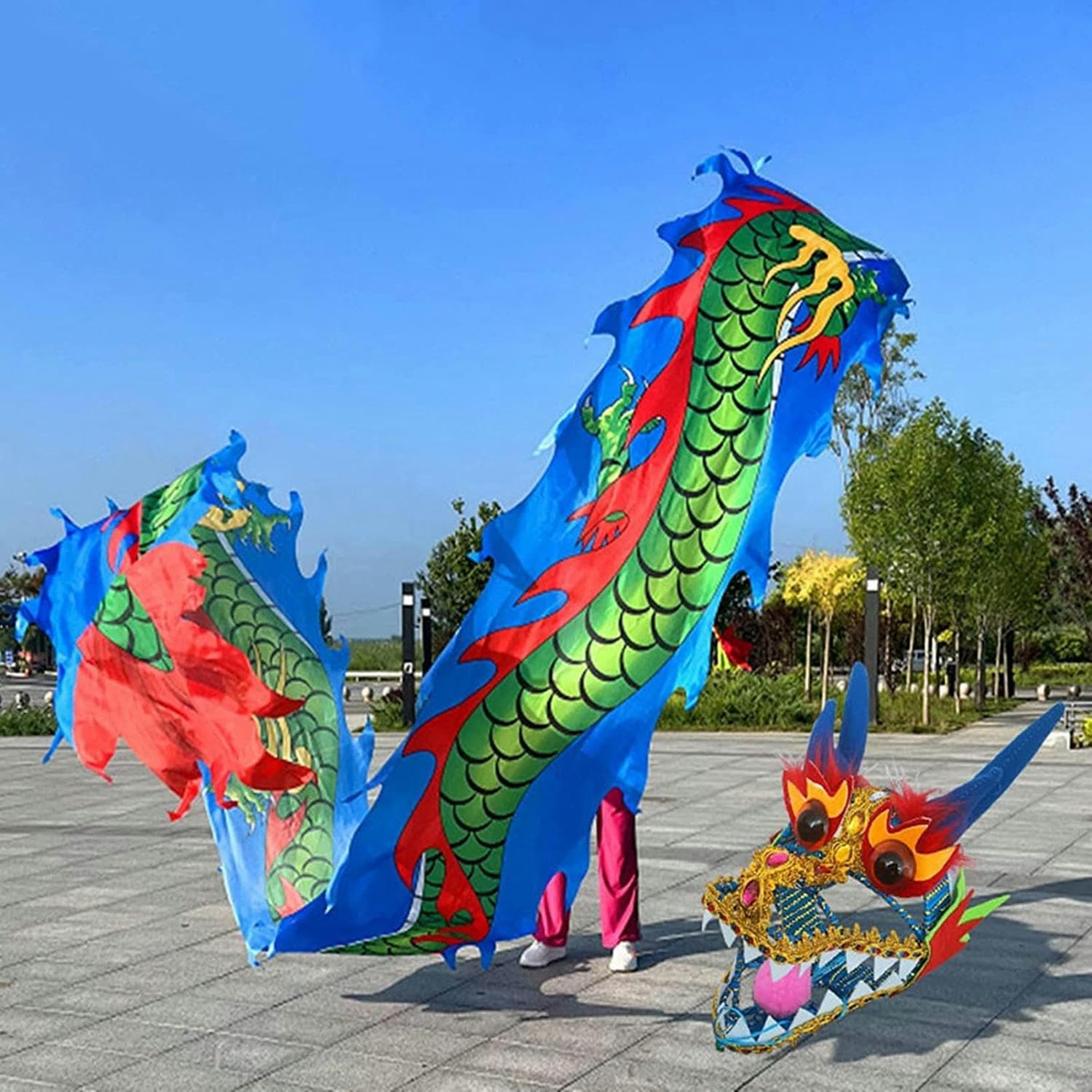 Amazon.com: WZUOPG Chinese Dragon Dance Chinese Dragon Dance 3D