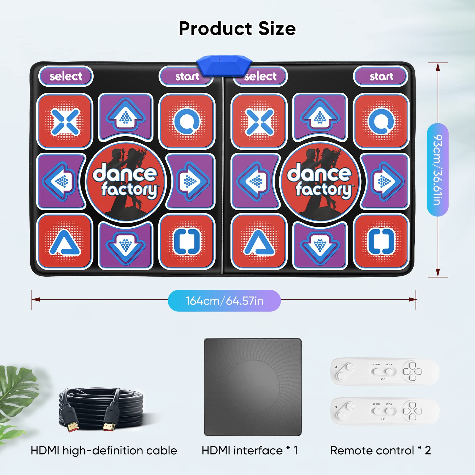 Tappeto da Ballo Bambina, 12 Tasti Tappeto Musicale Luminoso, con Bluetooth e Musica, Gioco Interattivo, Antiscivolo, per Bambini, Adulti, Ragazze e Ragazzi