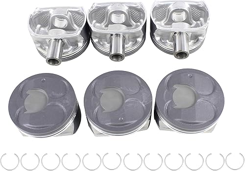 Miniatura 3 de DNJ PRK3212 Kit de pistón y anillo para Buick Cadillac Chevrolet GMC Saturn Acadia Limited Camaro CTS Enclave LaCrosse Outlook STS Traverse 3.6L V6