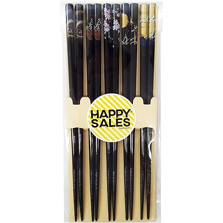 Japanese-style Black Chopsticks for Hair