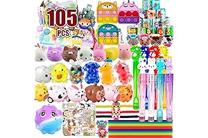 105 PCS Party Favors Assortment for Kids