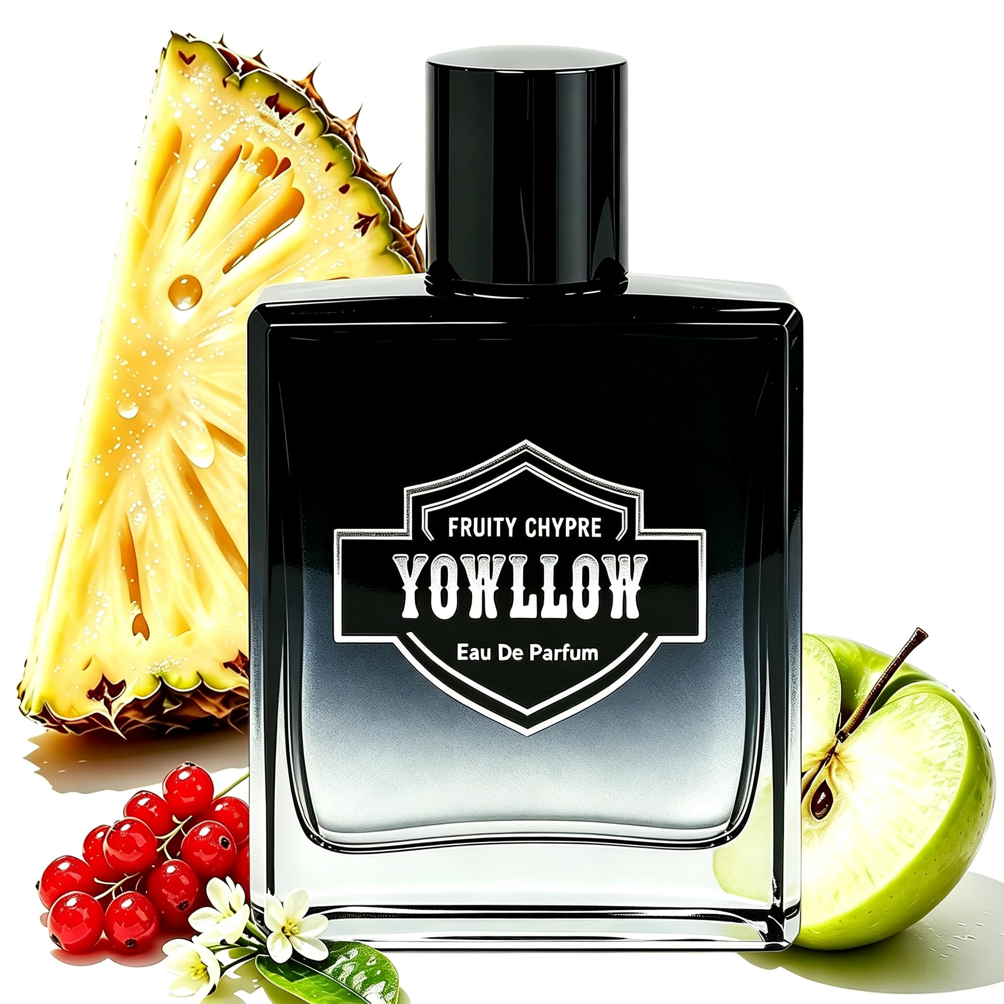 Mens Eau De Parfum-Inspired By C.reed Aven.tus Perfume-Fresh & Citrus Scent Fragrance with Bergamot Pineapple Oakmoss,Long Lasting & Premium Fougère Cologne Gift Fruity 3.4 Fl Oz (Pack of 1)