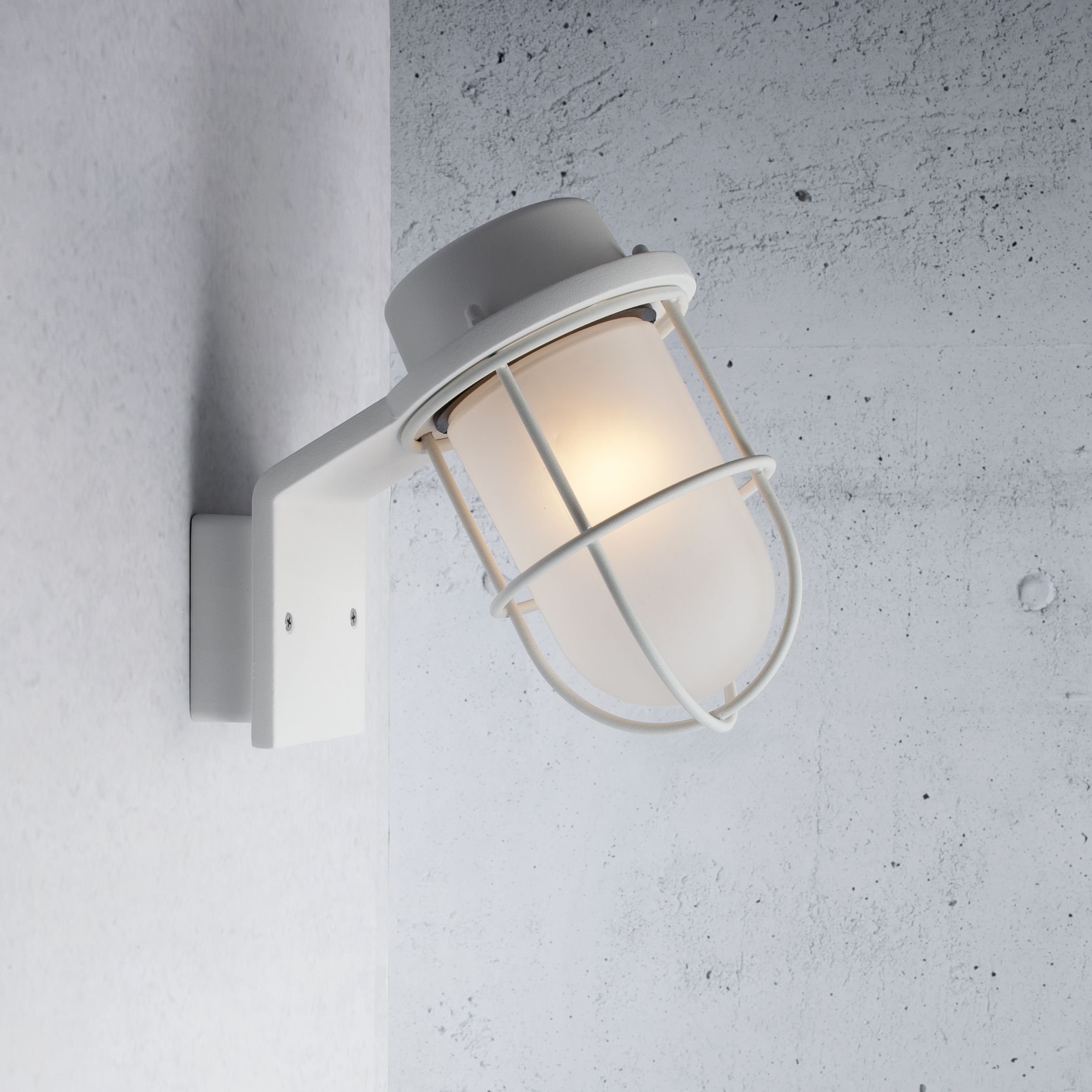 Nordlux 83321001 lampa ścienna, metal, biała
