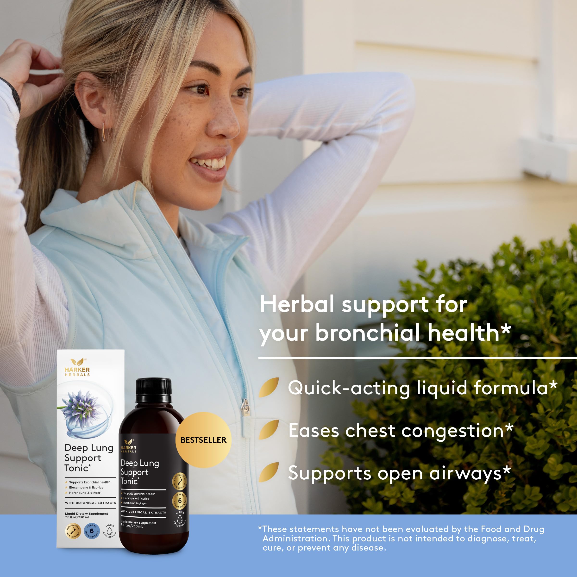 Deep Lung Support Tonic - Fast Acting Lung Detox, 7.8 fl oz — Amazon image 2