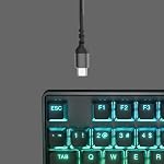 SteelSeries Apex 9 TKL - Mechanical Gaming Keyboard - Optical Switches - 2-Point Actuation - Keyless Compact Size - Removable Switches - US Layout (QWERTY)