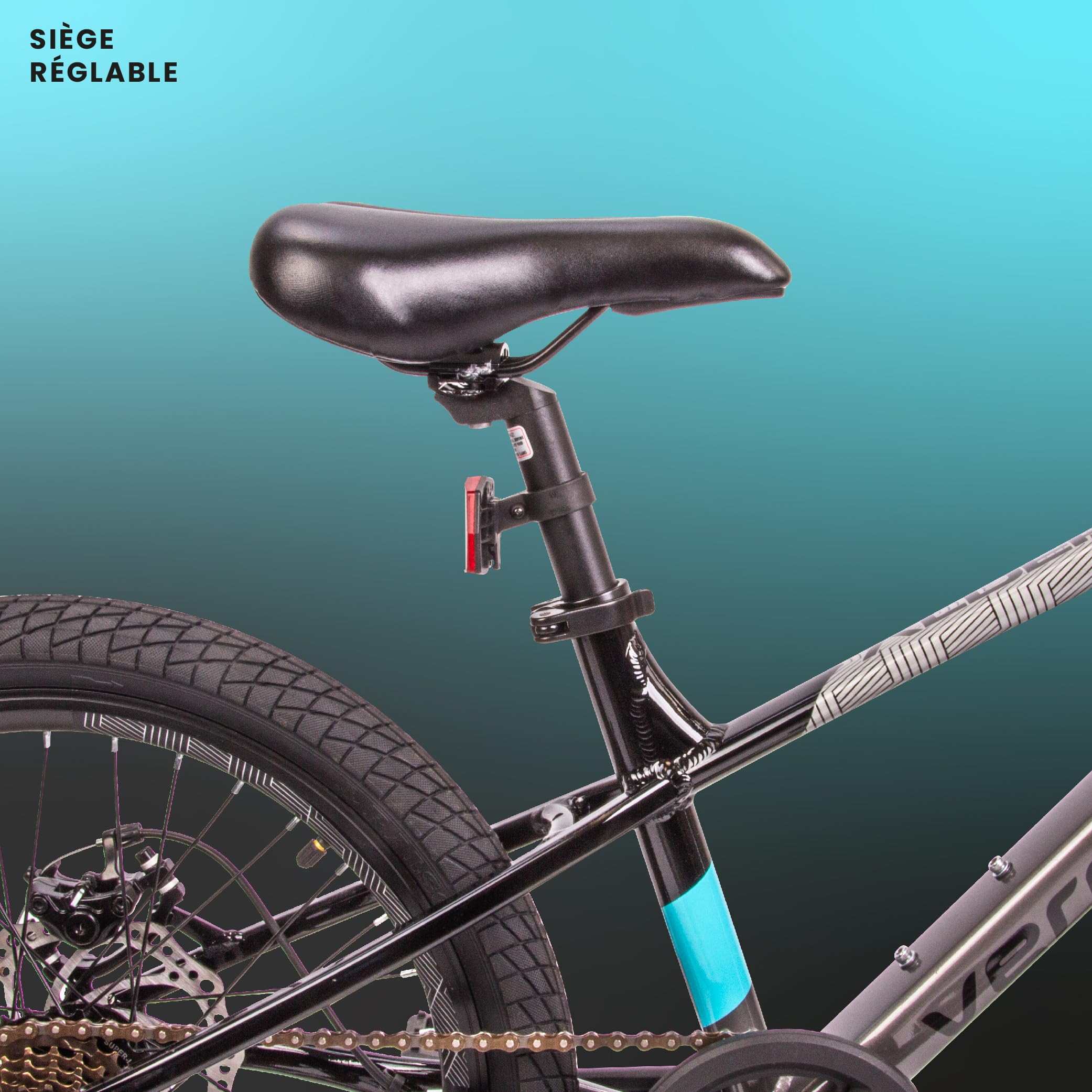 sun baby Verdant Alu Bike vélo garçon léger 20 Pouces | Vélo enfant 6–10 ans, cadre aluminium, 6 vitesses Shimano, hauteur réglable