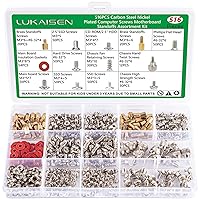 Vista 8 de 165 piezas de kit de tornillos para computadora para reparación de laptop y PC - Tornillos PCIe NVMe M.2, tuercas de separación, kit de tornillos