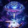 Flystars Flying Bouncing Toys, Next-Gen Pro 2025 Cosmic Globe Flying Orb Ball Motion-Control Hover Spinner with 3D Flips, Cool Interactive Gift Toy for Kids 6+ Boys Girls Teens(Blue-S)