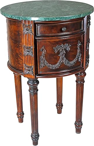 Design Toscano The Beaufort - Mesa auxiliar, cereza, 18 x 18 x 26 pulgadas