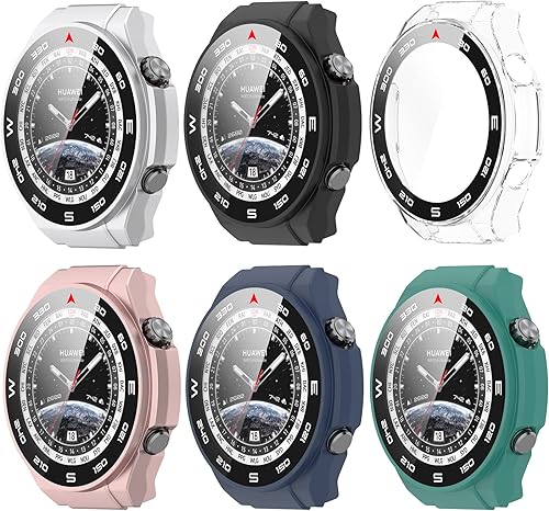 Funda protectora de pantalla diseñada para Huawei Watch, protector de pantalla de vidrio templado, antiarañazos, para Huawei Watch Ultimate